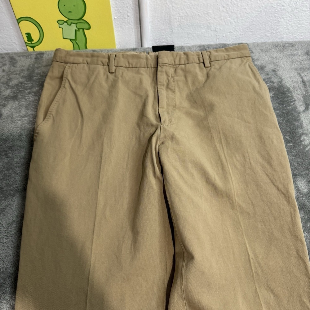 Polo Ralph Lauren Chino Men's Classic Fit Beige Twill Chino 32x33 Preppy College - Picture 3 of 15